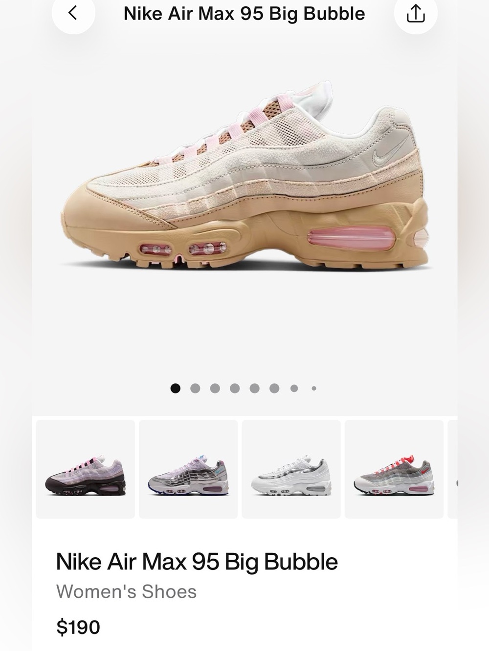 Nike air max big bubble